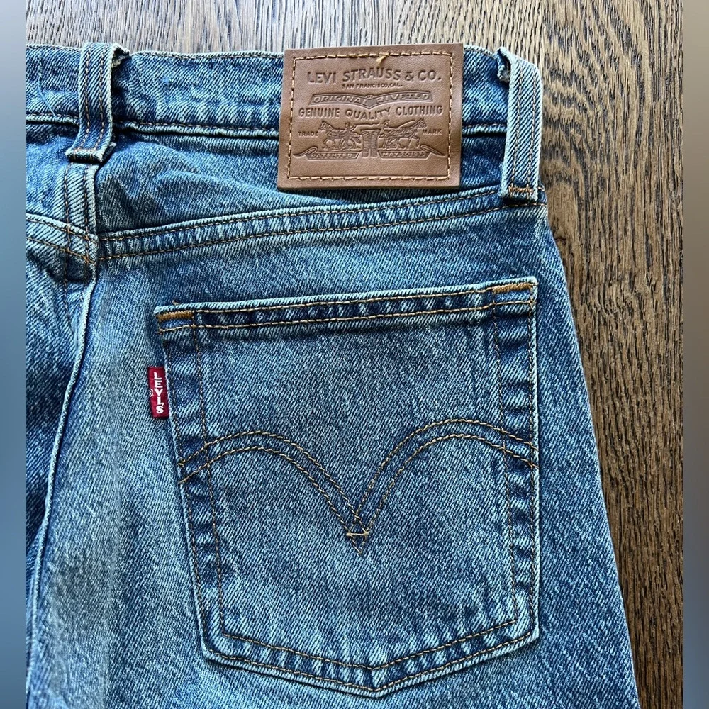 Levi’s premium wedgie denim jeans size 25 - Picture 4 of 5
